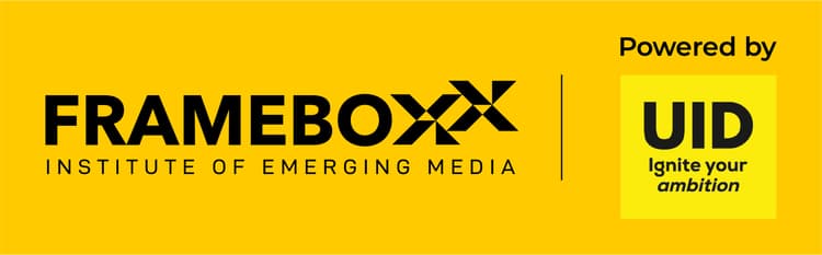 Frameboxx Animation and VFX Institute Logo