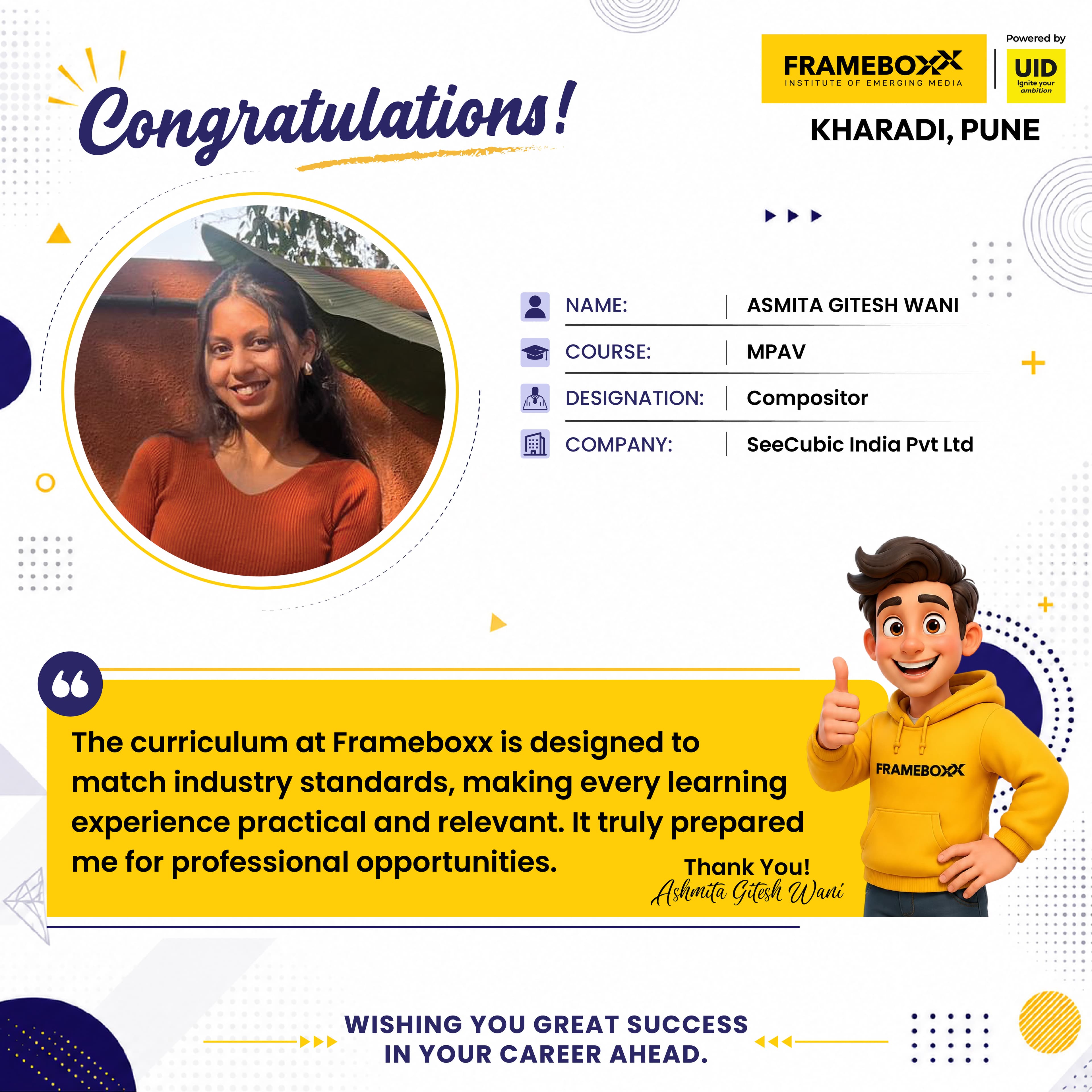 Placement Success Story 05