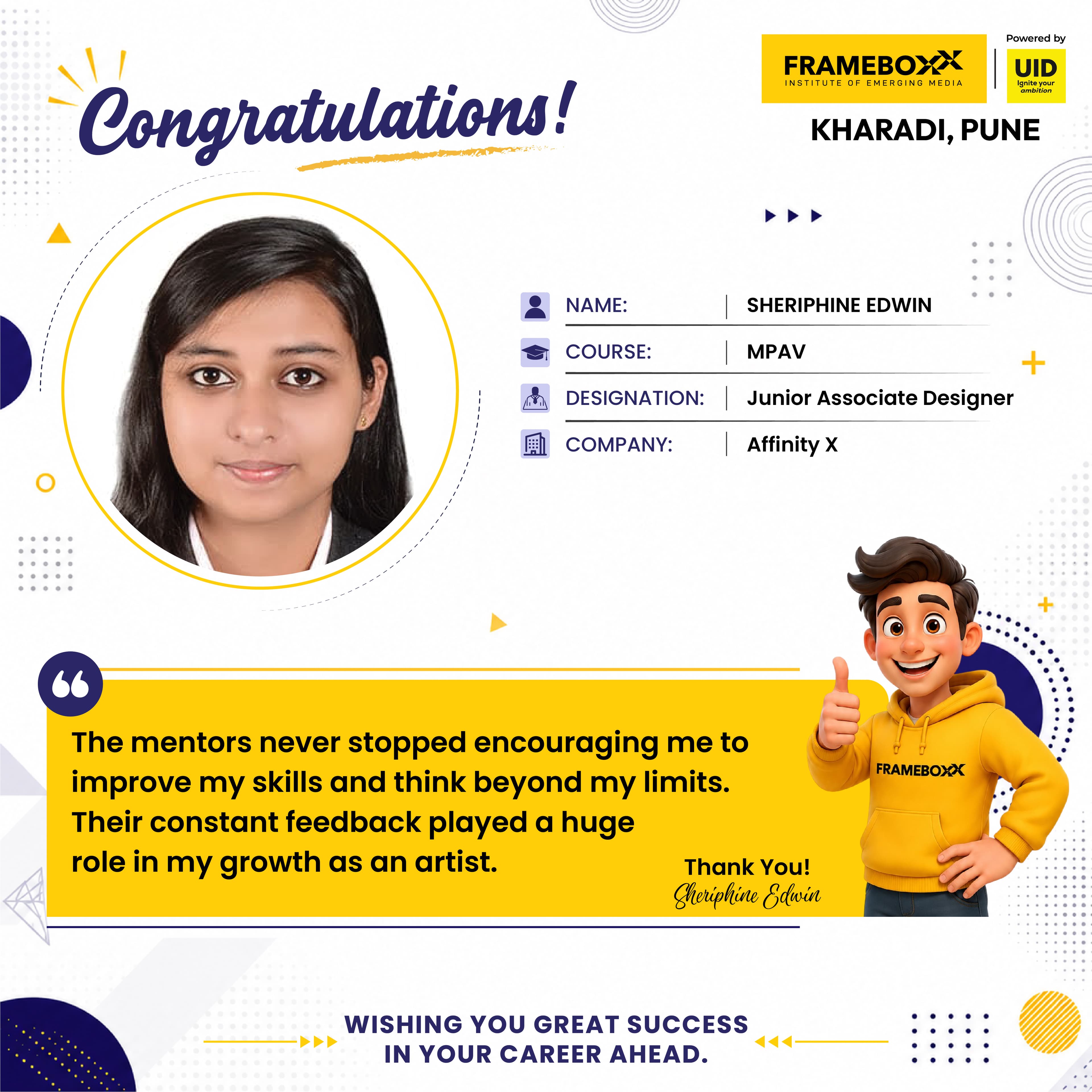 Placement Success Story 09
