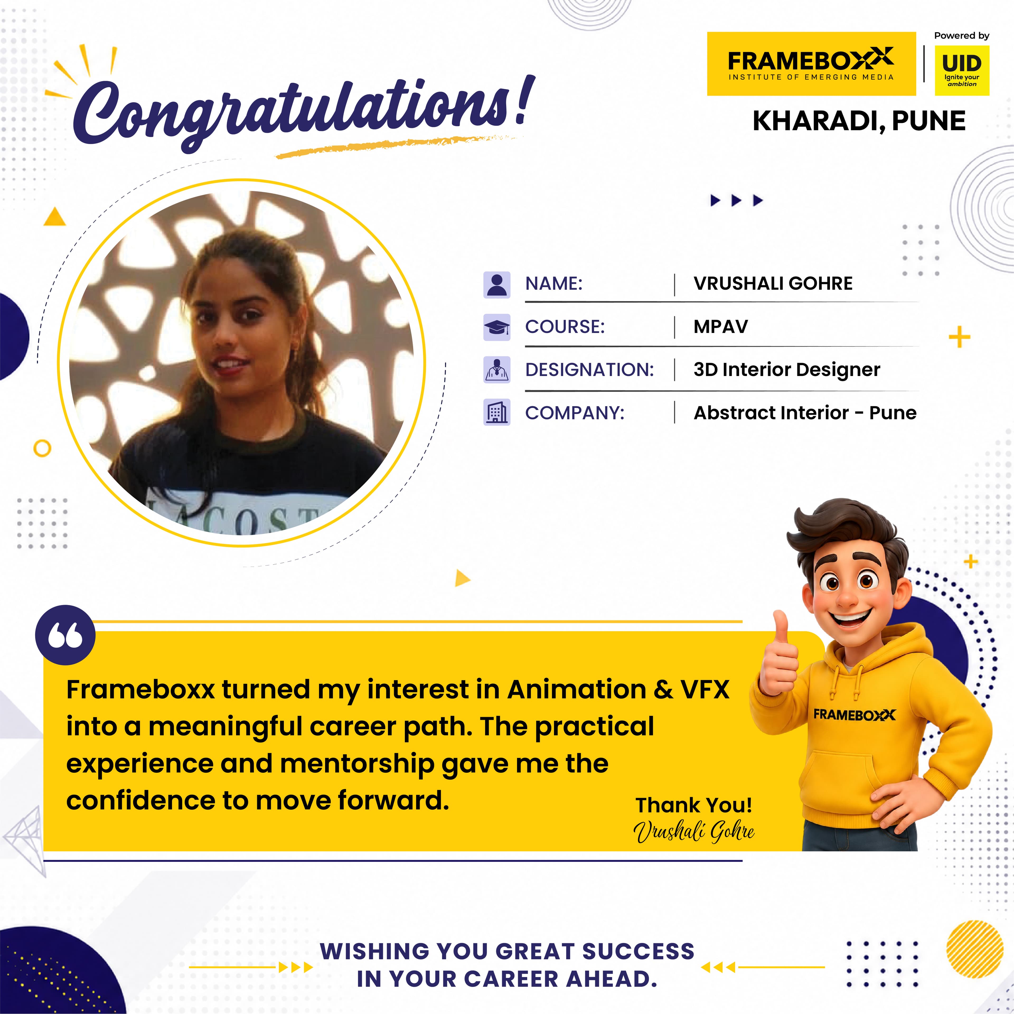 Placement Success Story 11