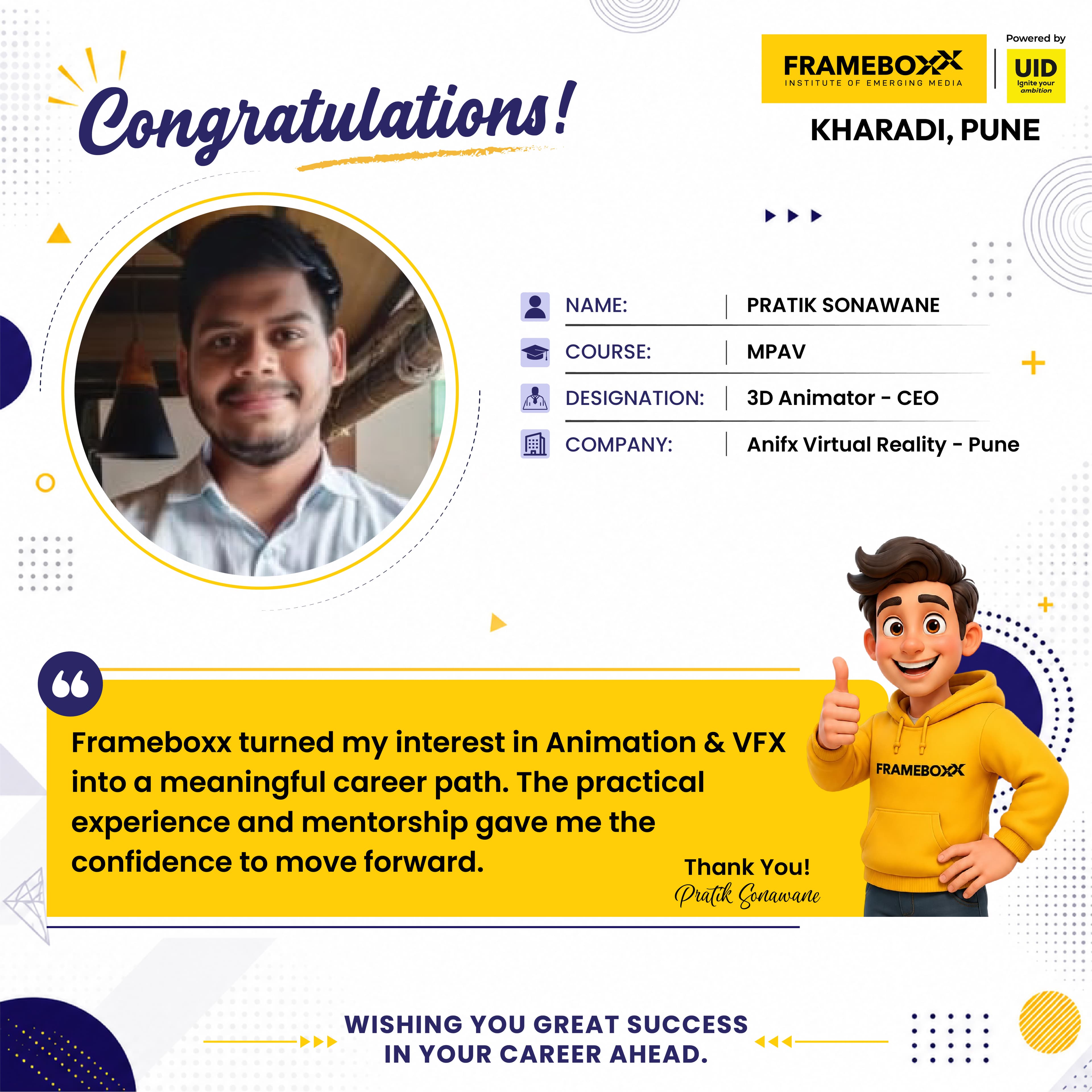 Placement Success Story 13