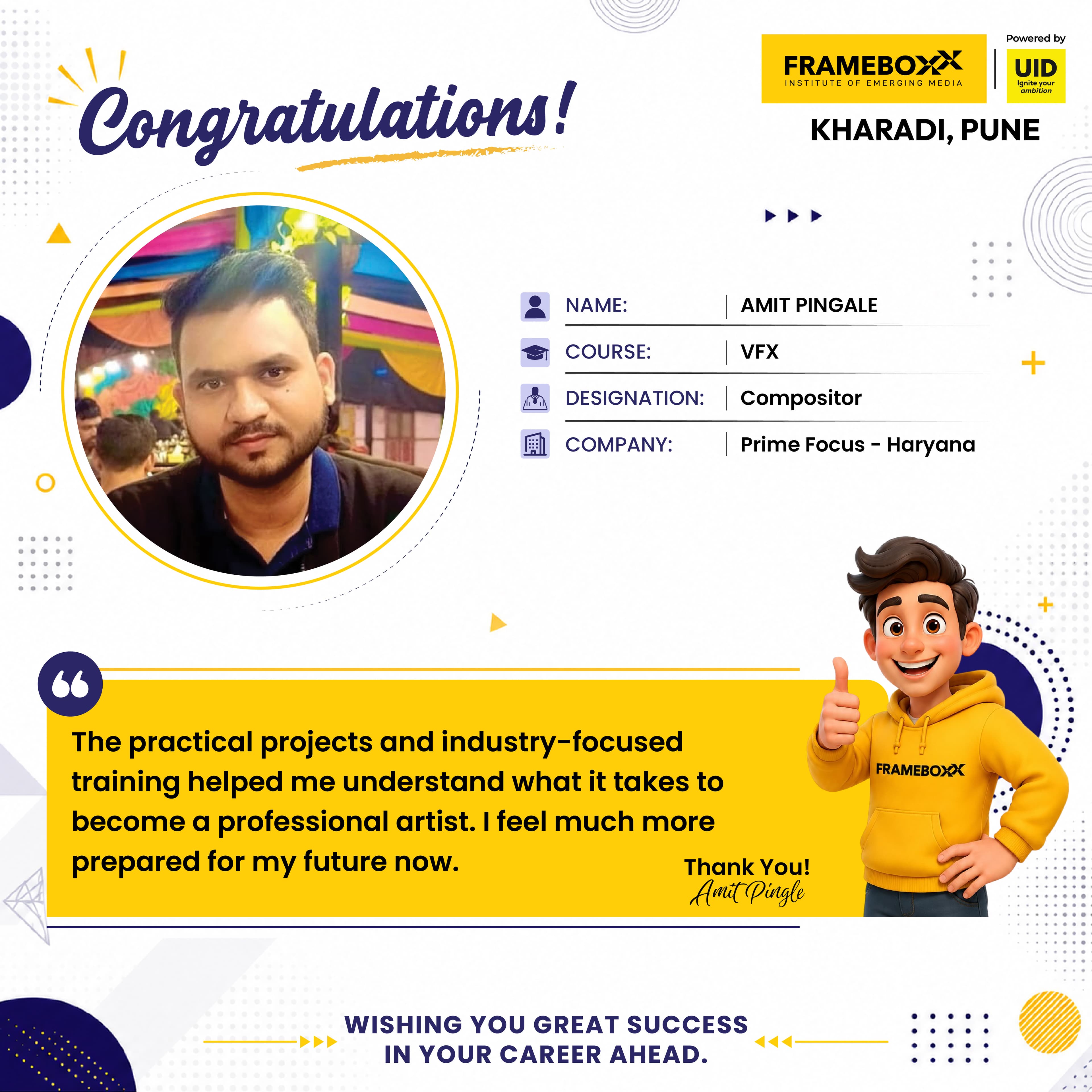 Placement Success Story 18