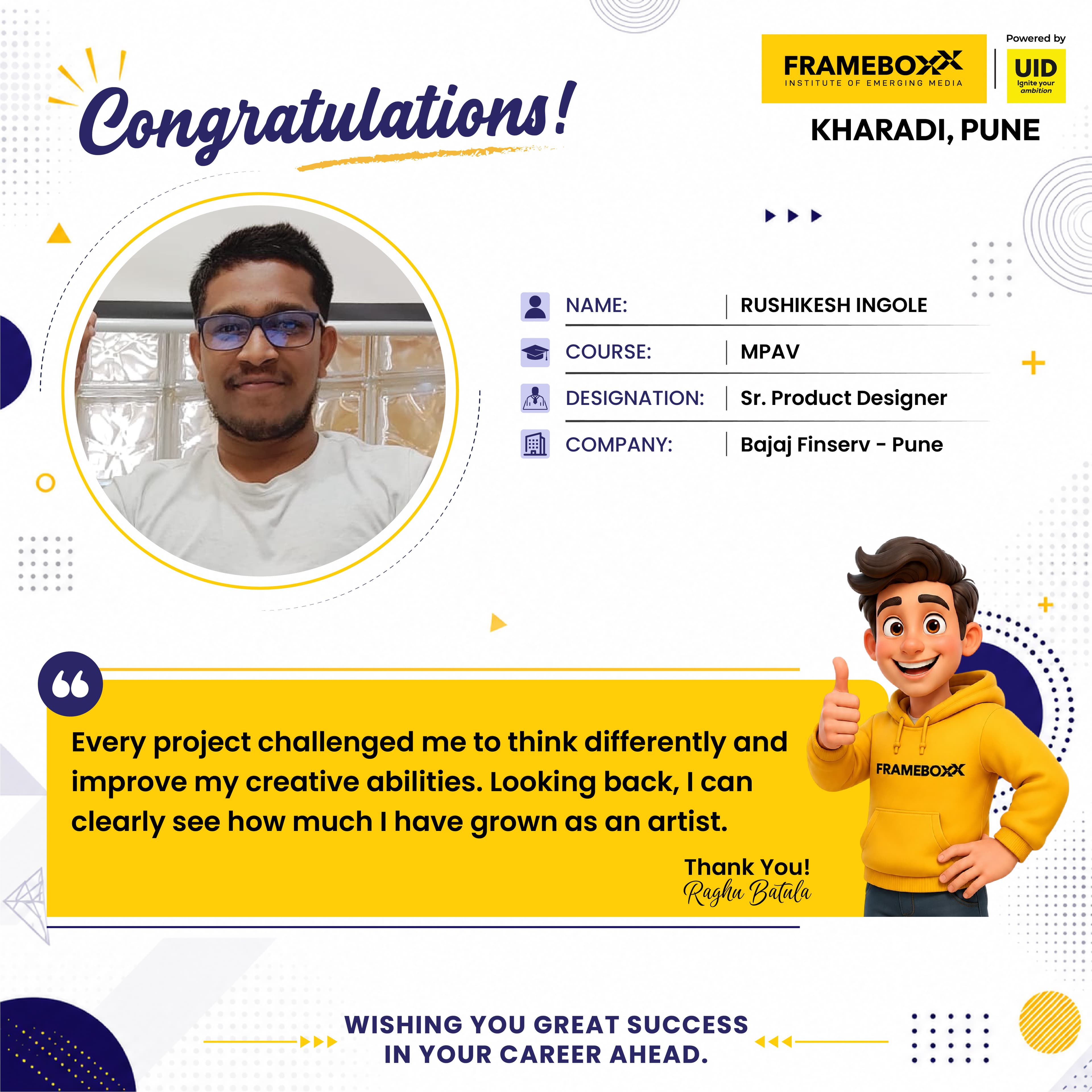 Placement Success Story 22