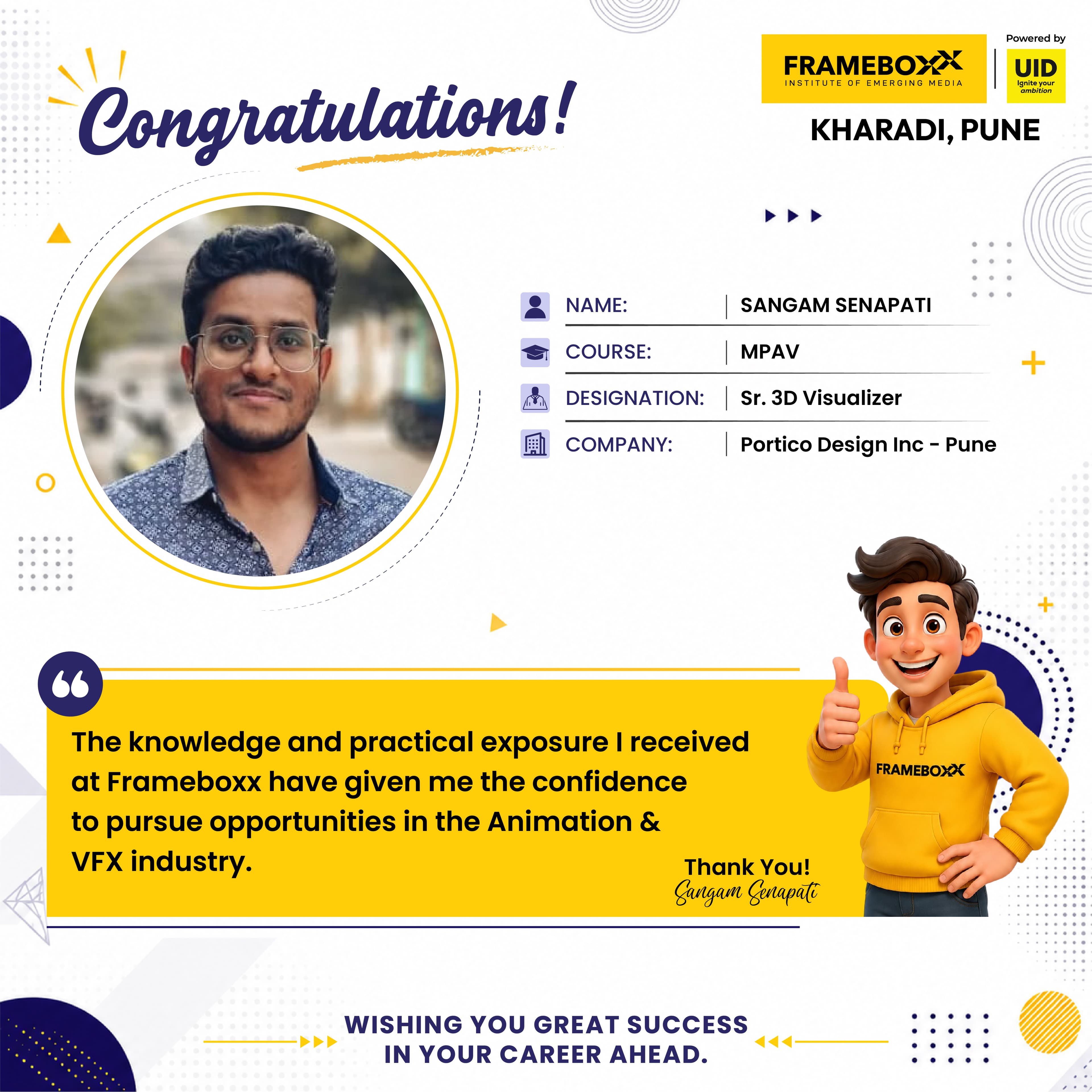 Placement Success Story 23
