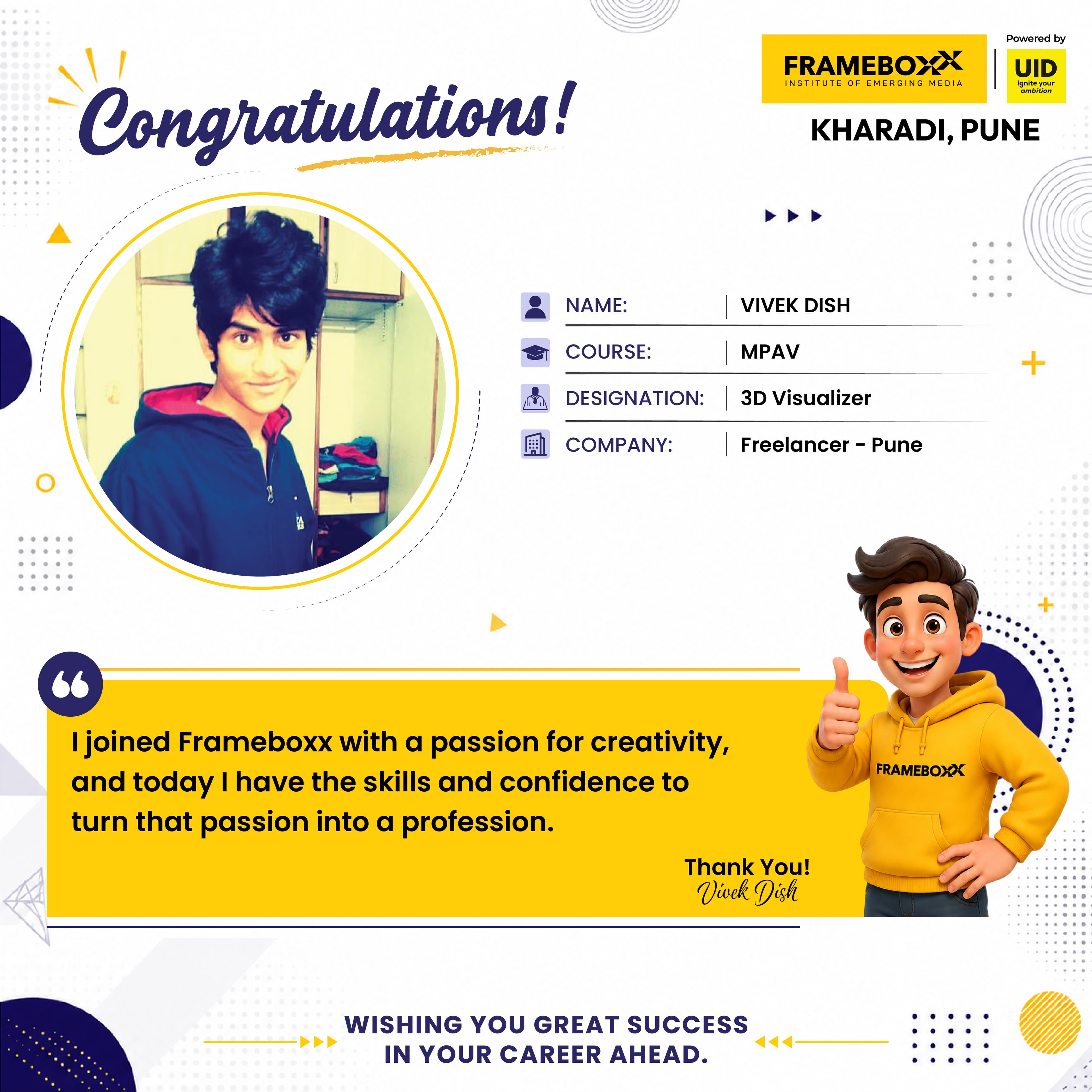 Placement Success Story 28