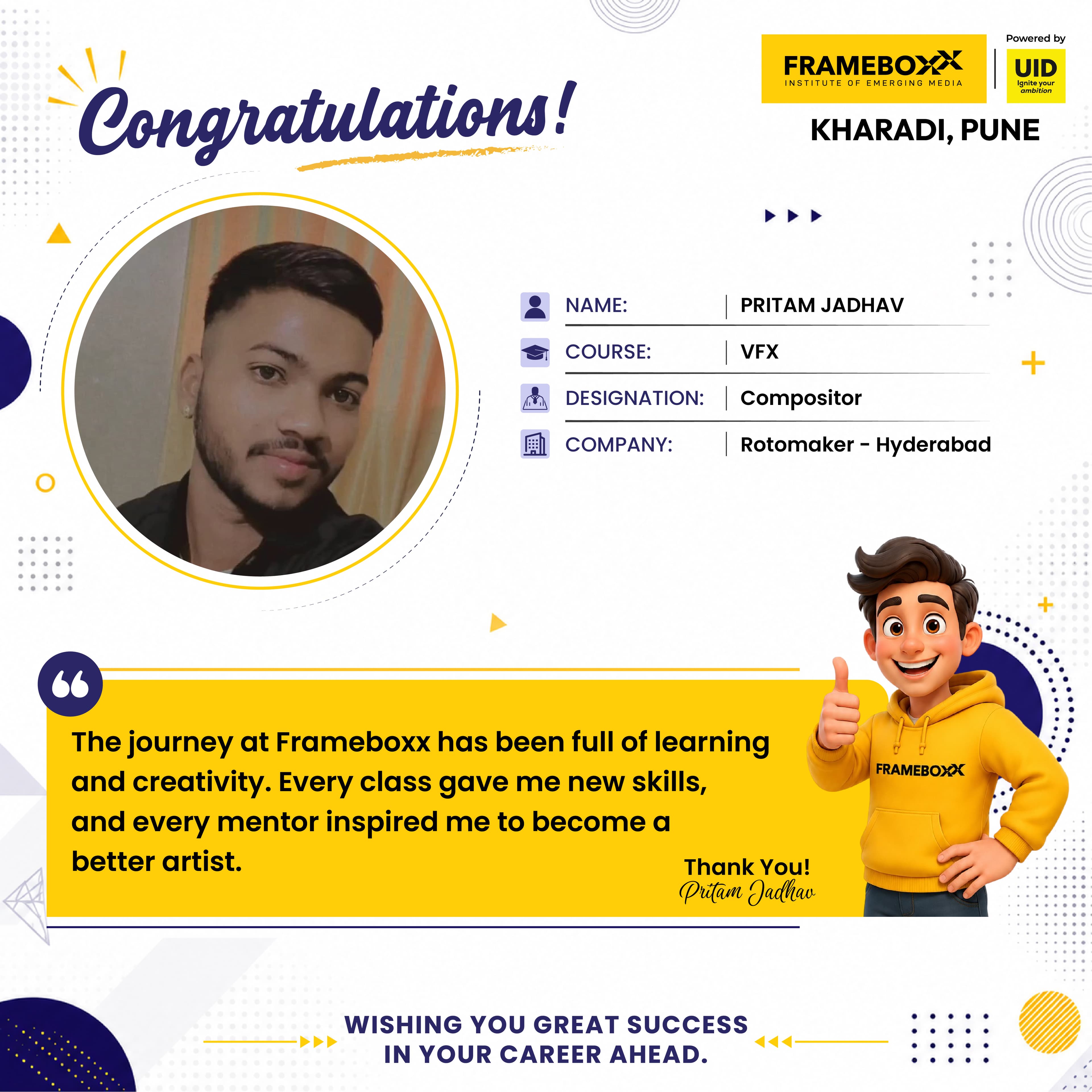 Placement Success Story 42
