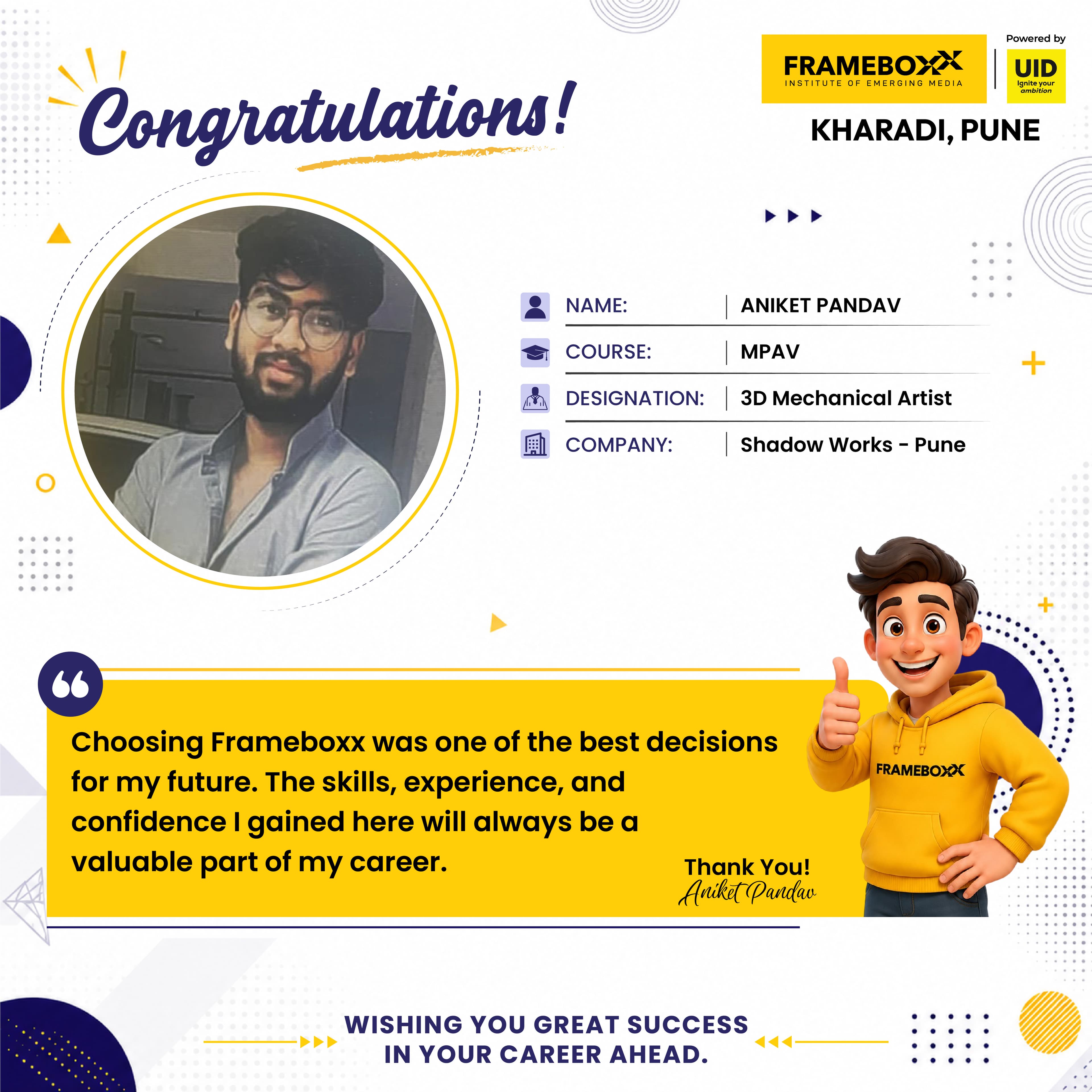 Placement Success Story 61
